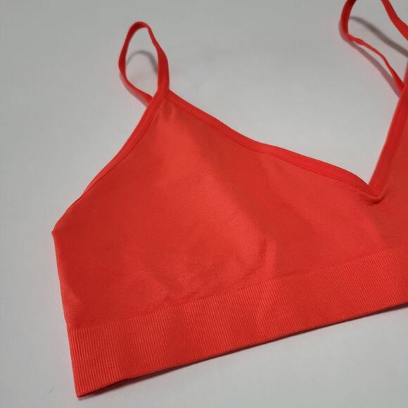 Jenni Intimates Light Support Bralette Papaya Punch Lounge PJ NWT Size Large - Picture 4 of 6